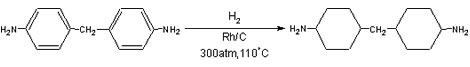 rhodium darbon catalyst for saturation of aromatics